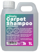 Dirtbusters Simply Carpet Cleaner Shampoo Solution (1L) - dirtbusters.co.uk