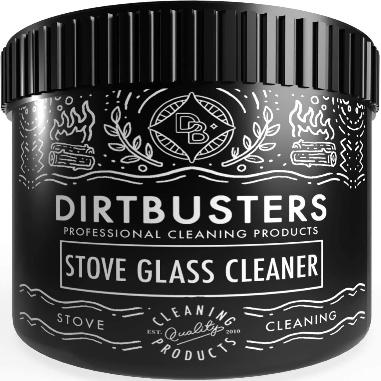 Dirtbusters Stove Glass Cleaning Paste, For Log Burners (500g) TRADE