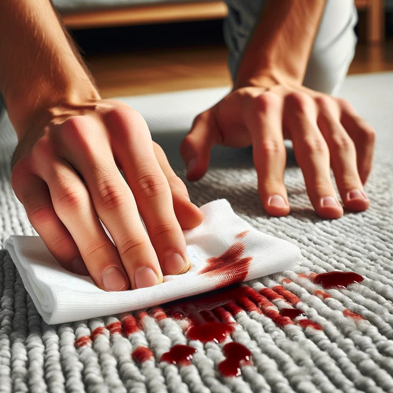 Vanishing Acts: The Ultimate Guide to Removing Blood Stains from Carpets & Upholstery - dirtbusters.co.uk