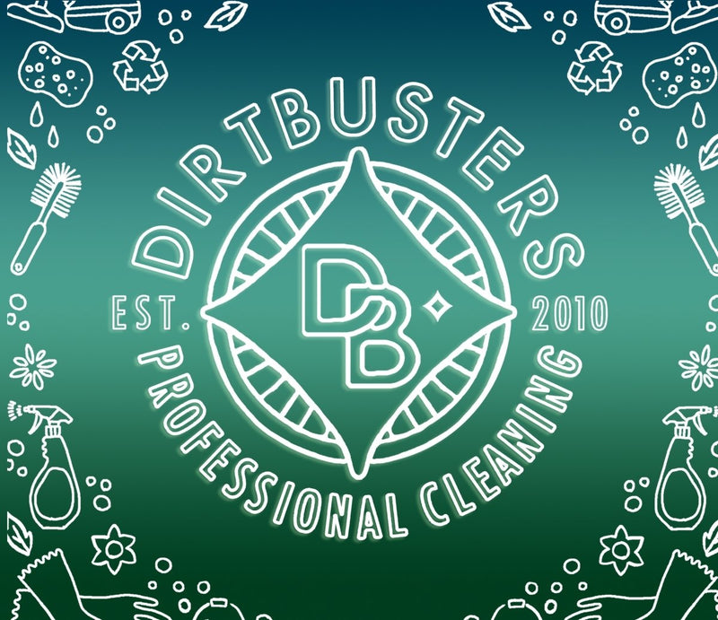 dirtbusters cleaning products logo