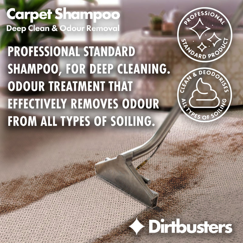Clean & Deodorise Carpet Shampoo, 3-in-1, Orange Fresh (5L)