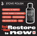 Stove Polish & Stove Cleaner Log Burner Cleaning & Restore Kit