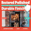 Stove Polish For Log Burners & Grates, Stove Paint Alternative (250ml)