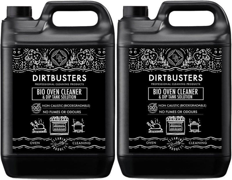Bio Oven Cleaner & Dip Tank Solution, Non Caustic Oven Cleaning (5L)
