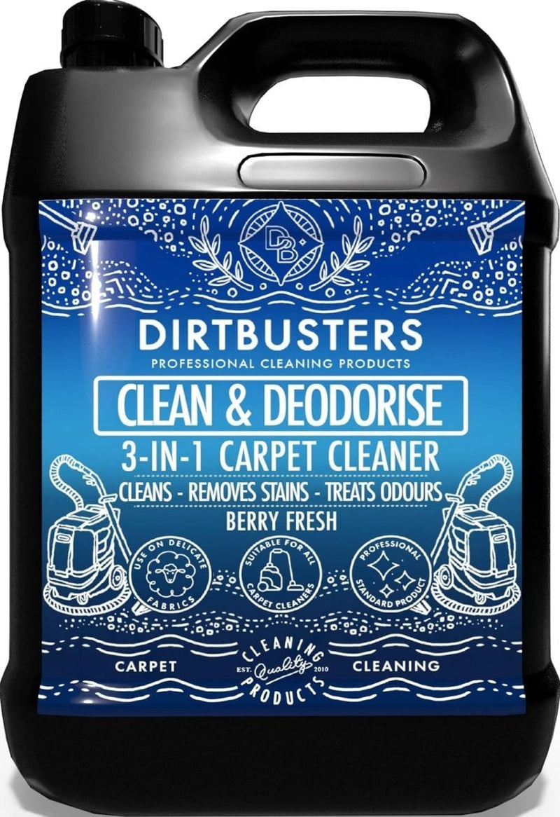 Clean & Deodorise Carpet Cleaner Shampoo, 3 - in - 1 (5L)