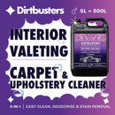 Dirtbusters Car Valeting Carpet & Upholstery Cleaner Shampoo (5 Litre)