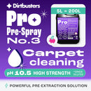 Dirtbusters Carpet Prespray High ph No.3 Cleaner (5 litre) TRADE