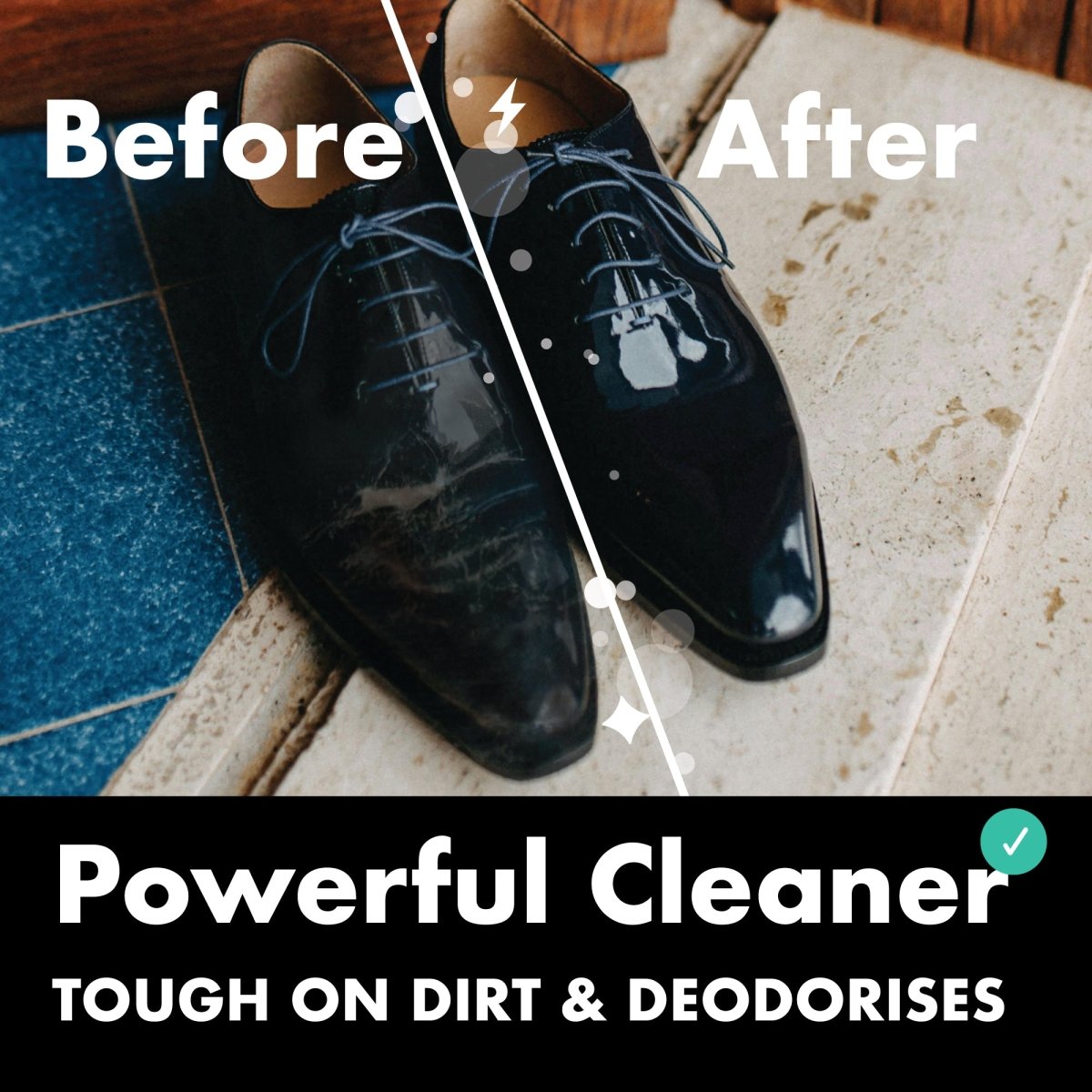 Leather Cleaner 3-in-1, Clean, Deodorise Restore (500ml) Dirtbusters