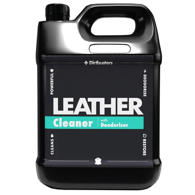 Dirtbusters Deodorising Leather Cleaner 3 - in - 1 Clean, Deodorise & Restore (5 Litre) TRADE