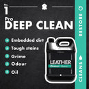 Dirtbusters Deodorising Leather Cleaner & Conditioner, Clean, Deodorise & Restore (2x5 Litre)