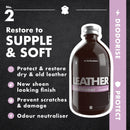 Dirtbusters Leather Conditioner & Protect, Lavender Oil (500ml)