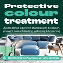 Dirtbusters Pro Acidic Fibre & Fabric Citrus Rinse Carpet Shampoo, pH & Colour Stabiliser To Prevent Colour Bleed & Browning (5L)