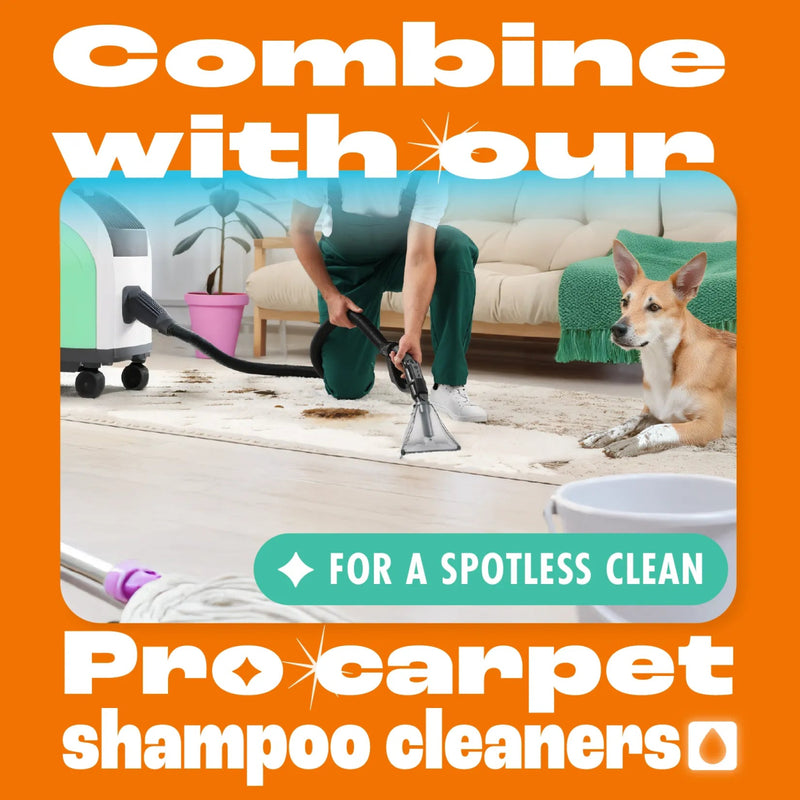 Dirtbusters Pro Urine & Odour Destroyer Enzyme Cleaner For Carpet & Upholstery, Neutralise & Remove Odours At Source (5L)