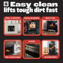 Dirtbusters Stove External Cleaner To Remove Carbon Soot Ash, For Wood Burners (750ml) TRADE