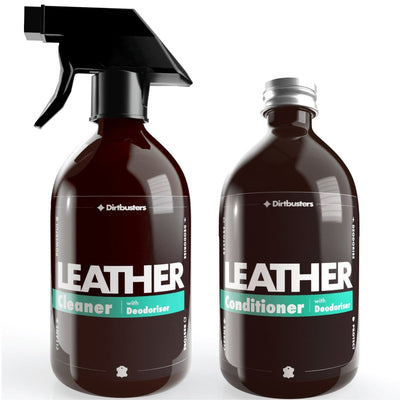 Leather Deodoriser Clean & Condition Kit (x2 500ml)
