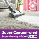 Pet Carpet Cleaner Shampoo Solution, For Urine, Odour & Stains - Geranium & Chamomile (5L) - dirtbusters.co.uk