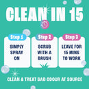 Pet Pro Artificial Grass Cleaner For Dogs & Cats, 3 - in - 1 Clean, With Reactivating Odour Eliminator (5L)