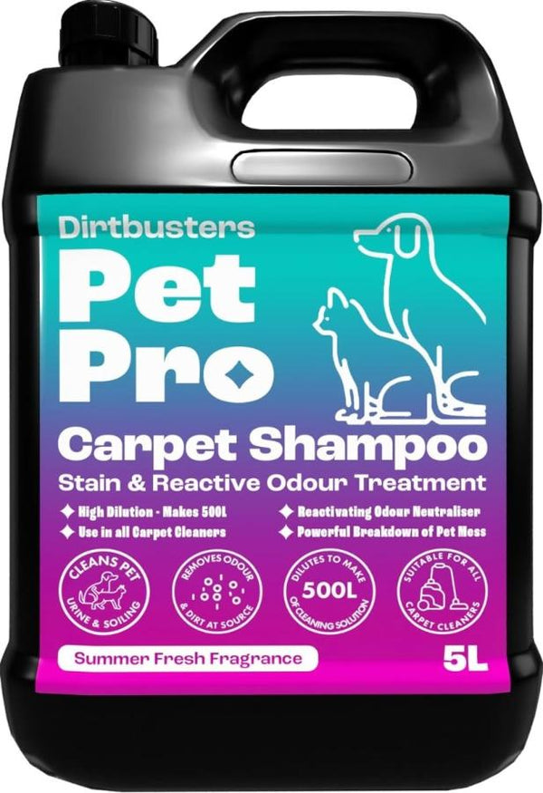 Pet Pro Carpet Cleaner Shampoo Solution (5L)