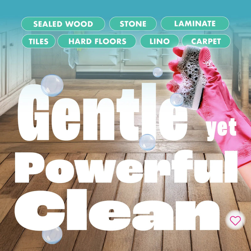 Pet Pro Multi Surface Floor Cleaner Solution With Deodoriser, Pet Stain & Odour Remover For Hard Floor Cleaning Machines & Mop (5L)