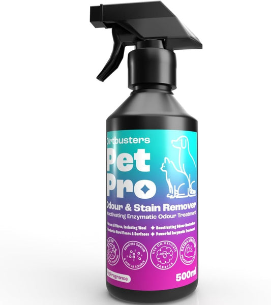 TURFtastic Dog Odor Eliminator Spray - Enzyme Cleaner For Urine & Pet Smells On Grass, Carpets & Potty Pads