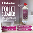 Saniflo Descaler Toilet Cleaner, For Macerator & Septic Tank Safe Berry Fresh (1L)