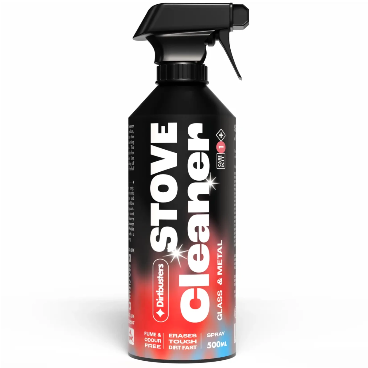 Stove Cleaner & Log Burner Stove Cleaning Spray (750ml) Dirtbusters
