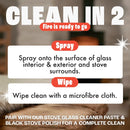 Stove Cleaner For Log Burners & Multi Fuel Stove Cleaning Spray (500ml)