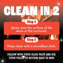 Stove Cleaner For Log Burners & Multi Fuel Stove Cleaning Spray (750ml)