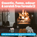 Stove Glass Cleaner, Remove Burnt On Soot, Ash, Tar & Dirt (250g)