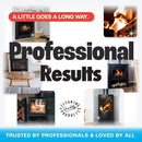 Stove Glass Cleaner, Remove Burnt On Soot, Ash, Tar & Dirt (250g)