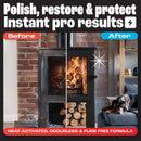 Stove Polish For Log Burners & Grates, Stove Paint Alternative (250ml)