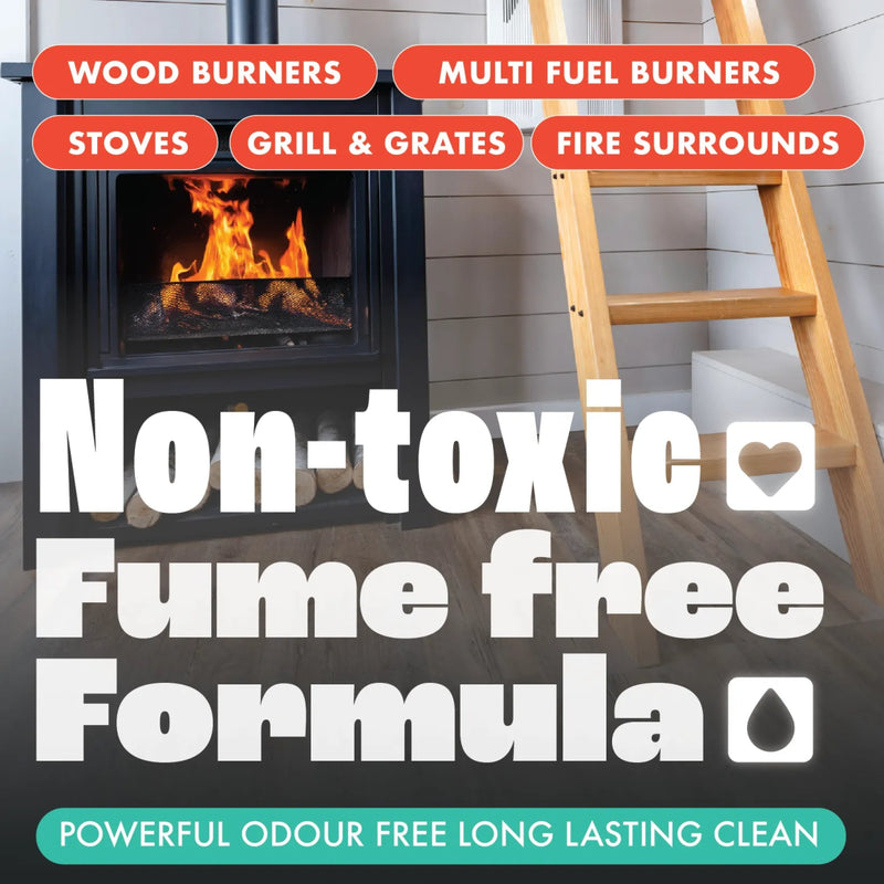 Stove Polish For Log Burners & Grates, Stove Paint Alternative (250ml)