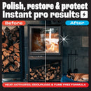 Stove Polish For Log Burners & Grates, Stove Paint Alternative (250ml)