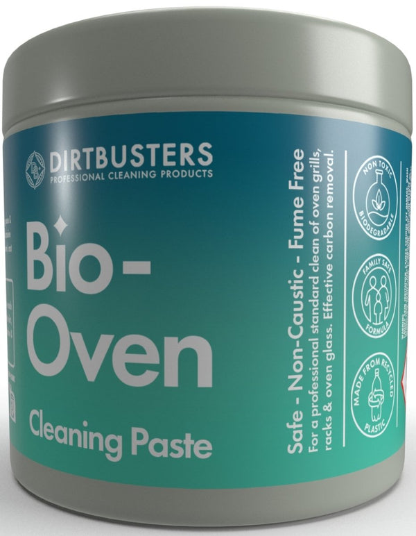 Bio Oven Cleaner Paste, Safe Non Caustic Pro Cleaning For All Ovens, Racks, Grills & Barbecue (500g) - dirtbusters.co.uk