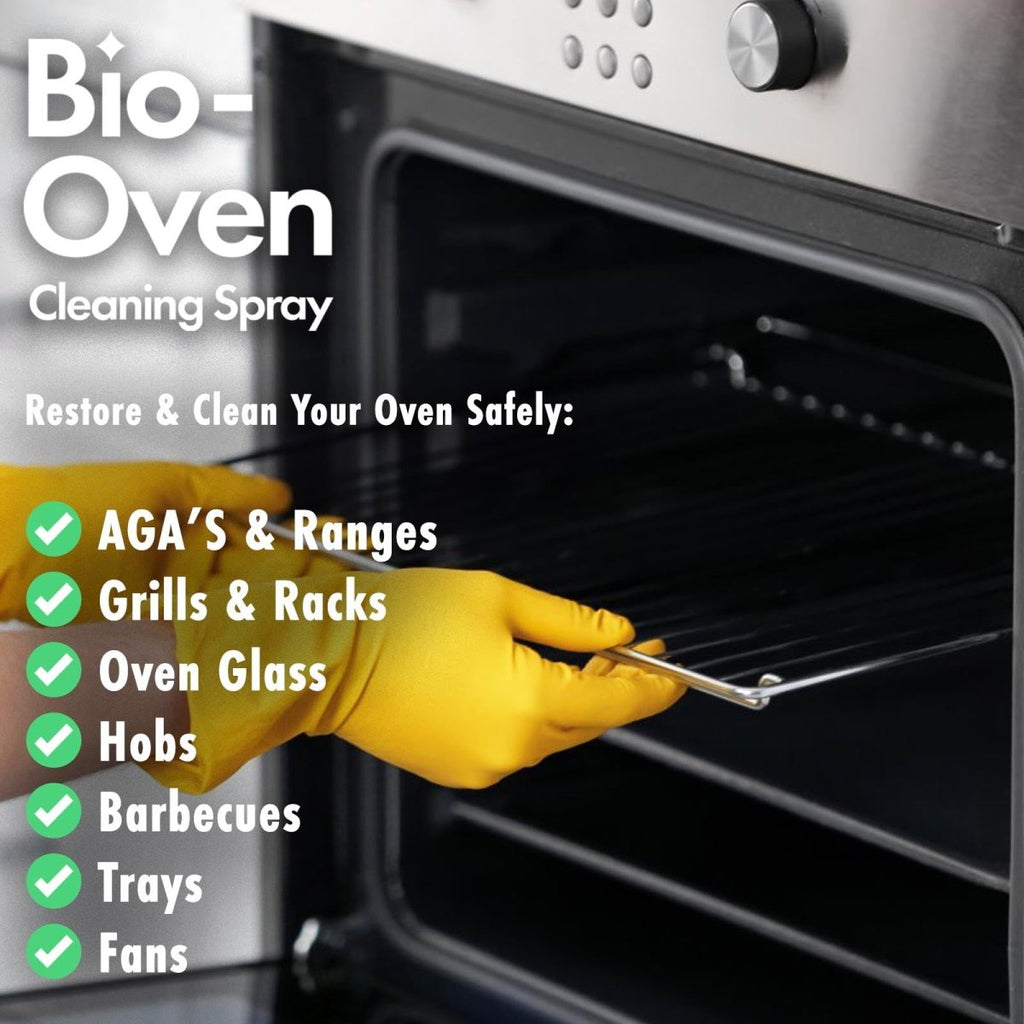 Bio Oven Cleaner Spray, Safe Non Caustic Oven & Grill Cleaning Recycled ...