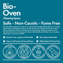 Bio Oven Cleaner Spray, Safe Non Caustic Cleaning For All Ovens, Grills, Racks & BBQ (750ml)…