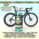 Bravello Foaming Matt Frame Bike Cleaner, Bicycle Cleaning Spray (1 Litre)