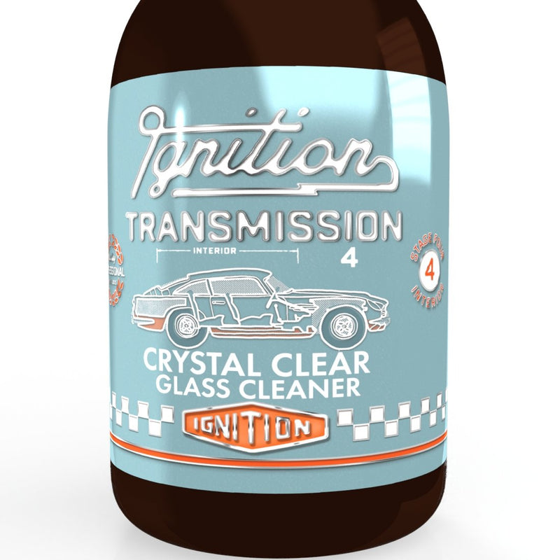 Crystal Clear Car Glass & Window Cleaner (500ml) - dirtbusters.co.uk