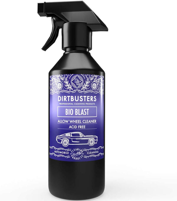Dirtbusters Bio Blast Car Alloy Wheel Cleaner, Non Acidic & Caustic (500ml) - dirtbusters.co.uk