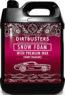 Dirtbusters Car Snow Foam Shampoo With Polymer Wax, Cherry Fragrance (5 Litre)