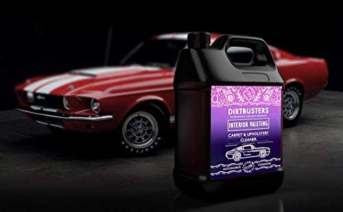 Dirtbusters Car Valeting Carpet & Upholstery Cleaner Shampoo (5 Litre) - dirtbusters.co.uk