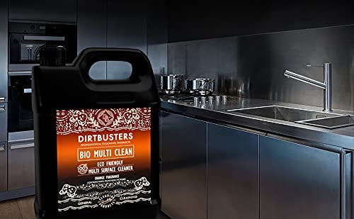 Dirtbusters Eco General Purpose Multi Surface Cleaner Concentrate, Orange (5 Litre) - dirtbusters.co.uk