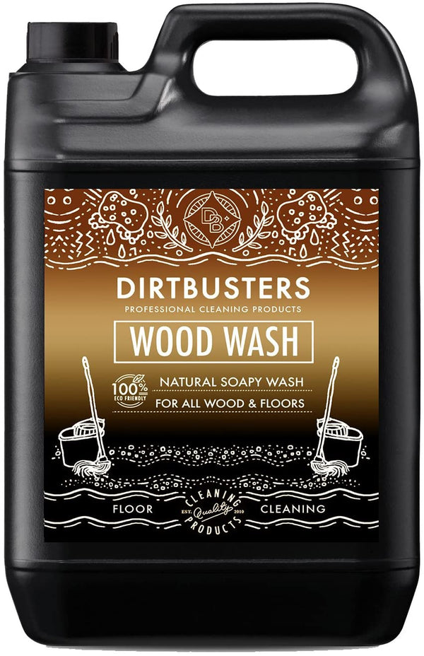 Dirtbusters Eco Wood Floor Wash Cleaner For All Wooden Floors (5 Litre) - dirtbusters.co.uk