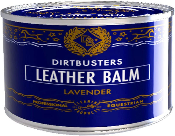 Dirtbusters Equestrian Leather Balm Cleaner & Deep Conditioner, Restore Saddles Tack Boots, Lavender (150g) - dirtbusters.co.uk