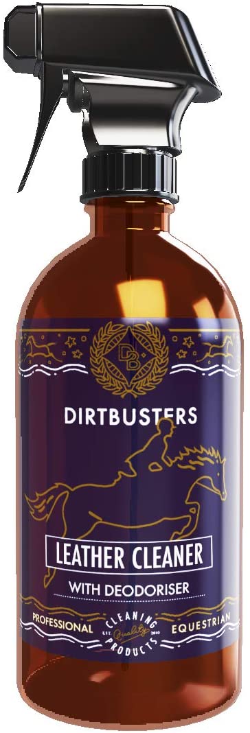 Dirtbusters Equestrian Leather Cleaner With Deodoriser Spray, For Saddles Tack Boots (500ml) - dirtbusters.co.uk