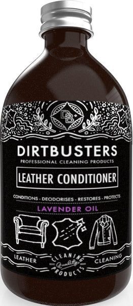 Leather Conditioner With Deodoriser Lavender Oils (500ml) Dirtbusters