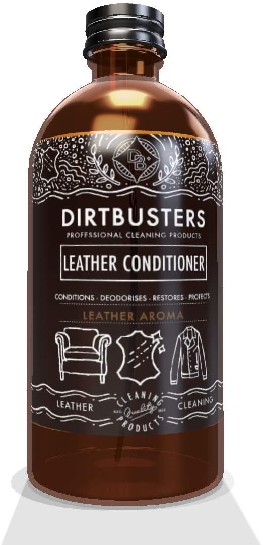 Dirtbusters Leather Conditioner & Protect, Leather Aroma (500ml) - dirtbusters.co.uk