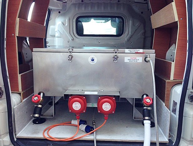 Dirtbusters Oven Cleaning Dip Tank Electric Twin Element, Van Mounted - dirtbusters.co.uk