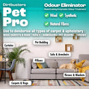 Pet Pro Odour Eliminator, Dog & Cat Urine Neutraliser, Carpet, Upholstery, Hard Surfaces, Reactivating Enzymatic Deodoriser Treatment Spray, Fig (500ml)