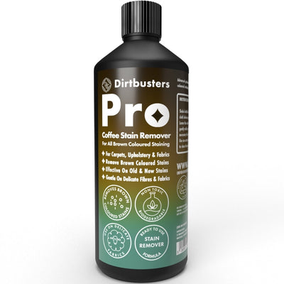 Dirtbusters Pro Carpet Stain Remover Spray For Tea, Coffee & Brown Stains & Dark Staining (1L)